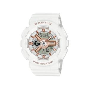 [BABY-G] BA-110XRG-7ADR 지샥 베이비지 빅페이스 로즈골드 화이트 여성 전자시계