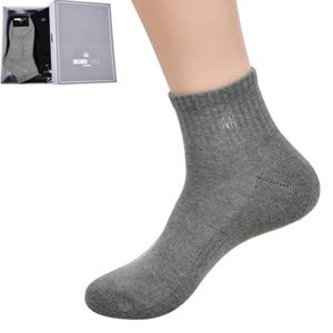 미치코런던 베이직 컬러 편안한 신사 파일 단목 양말0069zz