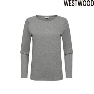 [웨스트우드]여성 간절기 에센셜 라운드 등산티셔츠 WO3WTTR418