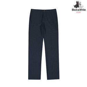 [블랙앤화이트] 남성 트리코트 프린트 본딩 팬츠 5105GBWP_BLUE GREEN