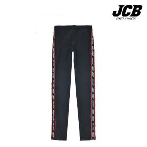[제이씨비]폴리스판 테이프장식 레깅스(JB1YP142G_SB)
