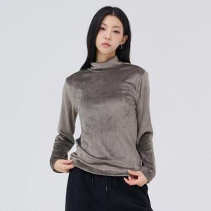 체이스컬트 HC09 여성 벨로아 터틀넥 티셔츠 EFRG5172D0V