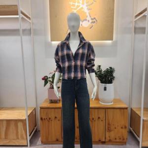 레코브 HC04 체크 기모 클롭 LG41EYNB023