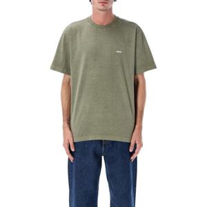 오베이 반팔 티셔츠 131080353 DLN PIGMENT DEEP LICHEN GREEN