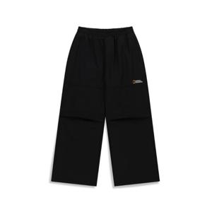 내셔널지오그래픽키즈  (K254UPT070) 플리스안감 루즈핏 우븐 팬츠