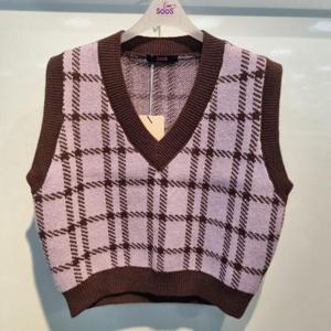 수스 HC36 체크조끼 S254BVTA59