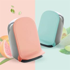 싱글라이프 클린 홈 음식물쓰레기 밀폐 페달휴지통 5L 쓰레기통 인테리어 미니휴지통 주방휴지통