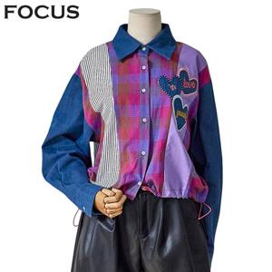 [포커스] 패턴하트셔츠(FF4H7BL0025)