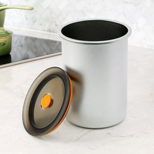 [더블유쇼핑][온프레시] 락킹 원형 스텐 밀폐용기 1.75L 반찬통_