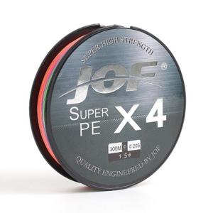 [더블유쇼핑]JOF 4합사 낚싯줄 1.5호 300m 내림낚시 오색 PE합사