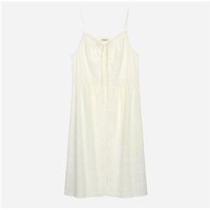 [써스데이아일랜드](T258MOP231W)풀오픈 레이어드 슬리브리스 원피스