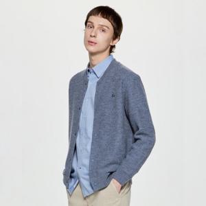 헤지스  25FW  남성 울 부클 스타디움 가디건 HZSW5D333G2