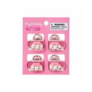 아트박스/키즈키즈 마이멜로디 미니 헤어클립 4P세트(H159071)