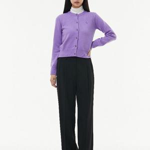 [랩]MARIOAP4KGA61 LAP 로고 자수 기본 가디건