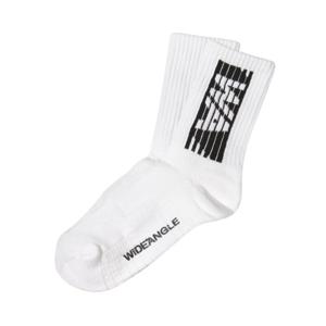 [와이드앵글]남성 TO 레이 로고 크루 삭스 WMU25S01W3