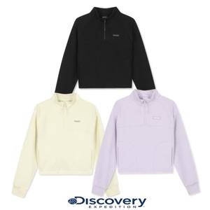 디스커버리키즈 DKTR56056 여아 세미크롭 하이넥 기모 맨투맨