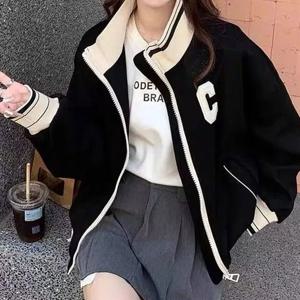 레터링 로고 야구 점퍼_BJ3JP006