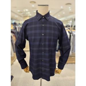 닥스셔츠 (양말증정) DLW1SHCL142-K1 25년 FW 노케어 기모 체크 남방