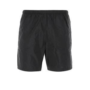 26 SS 프라다 트라이앵글 로고 디테일 스윔 쇼츠 블랙 UB3331WQ9