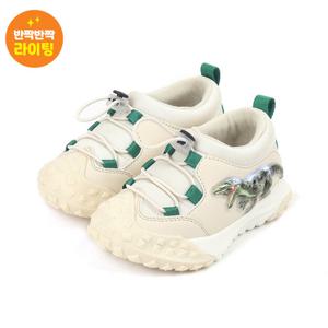 다이노솔즈 랩터 목 베이지 공룡 운동화 DNKCF4TSLM11