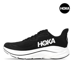 호카 클리프톤 10 블랙 화이트 여성 러닝화 운동화 1162031-BWHT