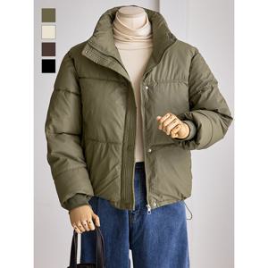 [커스텀에이블]하이넥 스트링 패딩점퍼_T2510PD002D