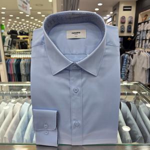 [레노마셔츠]뱀부폴리스판트윌 슬림핏 긴소매RZRSLP959BU_GN