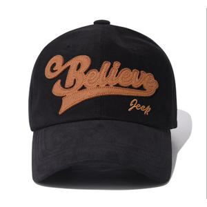 [지프](공용)   빌리브  아플리케  볼캡모자  JQ4GCU171BK_BP