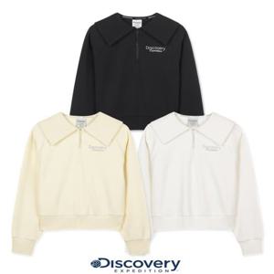 디스커버리키즈DKTR91056여아 세미크롭 반집업 맨투맨