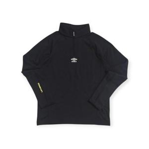 [엄브로] 2025 UQ321SFS91/나이트런 그리드 플리스 하프 집업/BLK0(블랙)