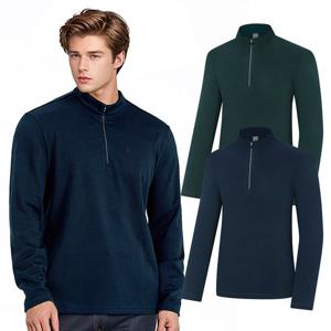 콜핑 남성 보온 등산 긴팔 반집업 티셔츠 편한 기능성 2403TK433M