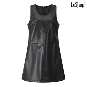 [르샵]레더 뷔스티에 미니 원피스 (DP4OW001A)