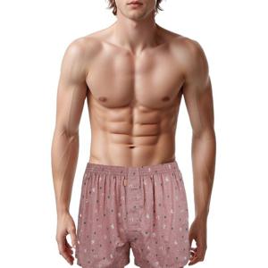 [비비안(언더웨어)]면 60수 귀여운 곰 프린트 남성 트렁크 팬티 2컬러 택 1 (TP4404)