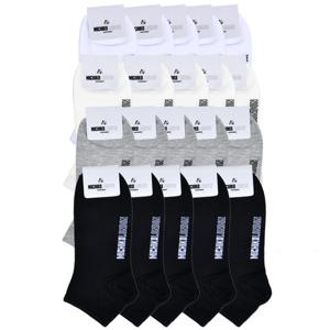 미치코런던 베이직 무지 신사 바라 단목 양말0002iw