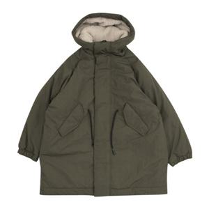 [블루테일]AYH1JP01KK 카키 양털 리버시블 야상 점퍼