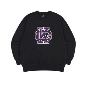 캉골긴팔티 CQK KQFC-RT17610BK KNGL 칼리지 스웨트셔츠 1761 블랙