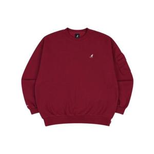 캉골긴팔티 CQK KQFC-RT17550BX KNGL 포켓 스웨트셔츠 1755 버건디