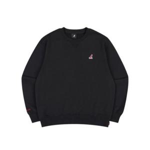 캉골긴팔티 CQK KQFC-RT17540BK 브이노치 스웨트셔츠 1754 블랙