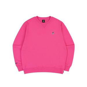 캉골긴팔티 CQK KQFC-RT17540PK 브이노치 스웨트셔츠 1754 핑크