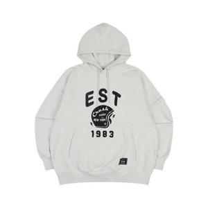 캉골후드티 CQK KQFC-HY51520EC CRS 바이커 후디 5152 에크루