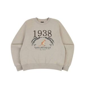 캉골긴팔티 CQK KQFW-RT17700BE 우먼스 플리스 라우렐 스웨트 1770 베이지