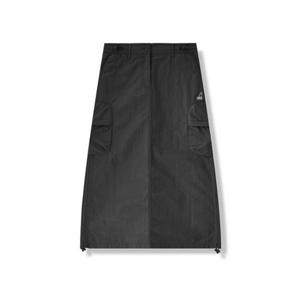 캉골반바지 CQK KQFW-SK81110BK 우먼스 나일론 카고 스커트 8111 블랙