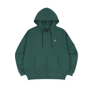 캉골후드집업 CQK KQFC-ZU51310GN KNGL 포켓 집업 5131 그린