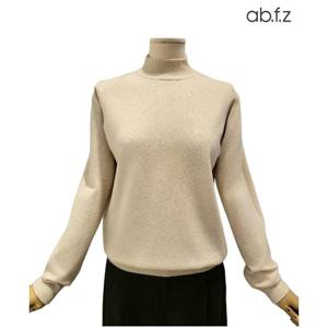 [에이비에프지]컬러플 반 폴라 긴팔 니트 APZ4HW45K