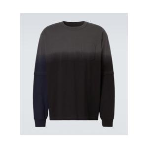 사카이 Dyed 코튼 스웨트셔츠 P01068435