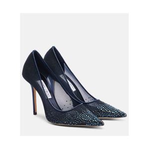 지미추 Love 100 크리스털 임벨리시드 펌프스 P01115891