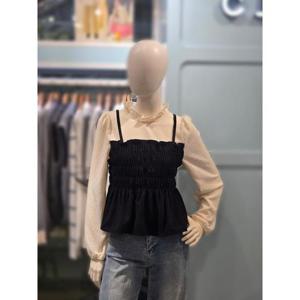 클리지 세이브존03 클리지 레이어드 셔링 블라우스 AGCP8WBL01A