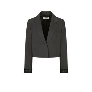 [제이제이 지고트]레터링 롤업 울 크롭 재킷 GNAA0JKJ8