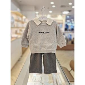 아가방 세이브존03 아가방 모모 세미 카라 상하세트 AG01R733002A