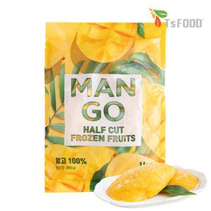 [보라티알] TS FOOD 냉동 망고 하프컷 1kg x 1개